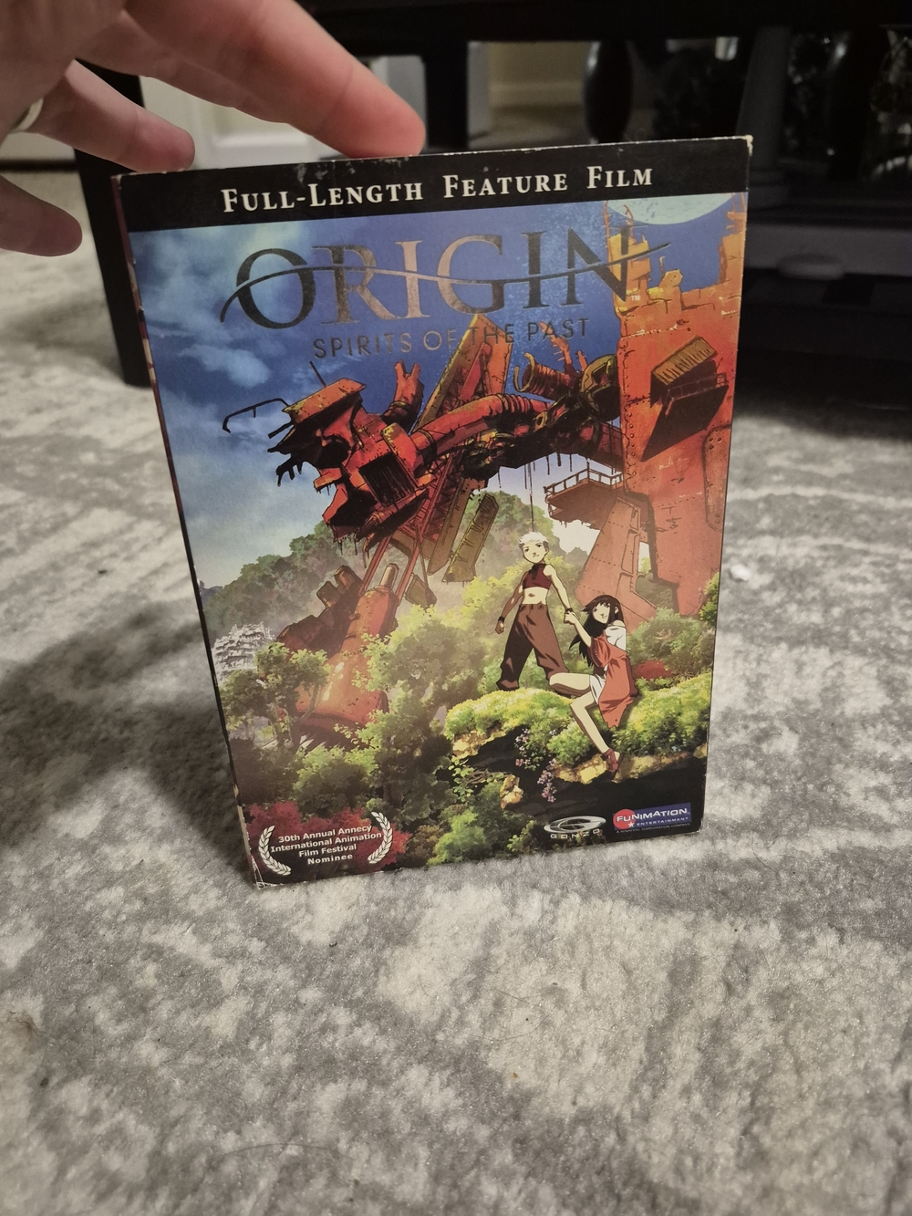 Origin: Spirits of the Past DVD - Colorful Anime Artwork